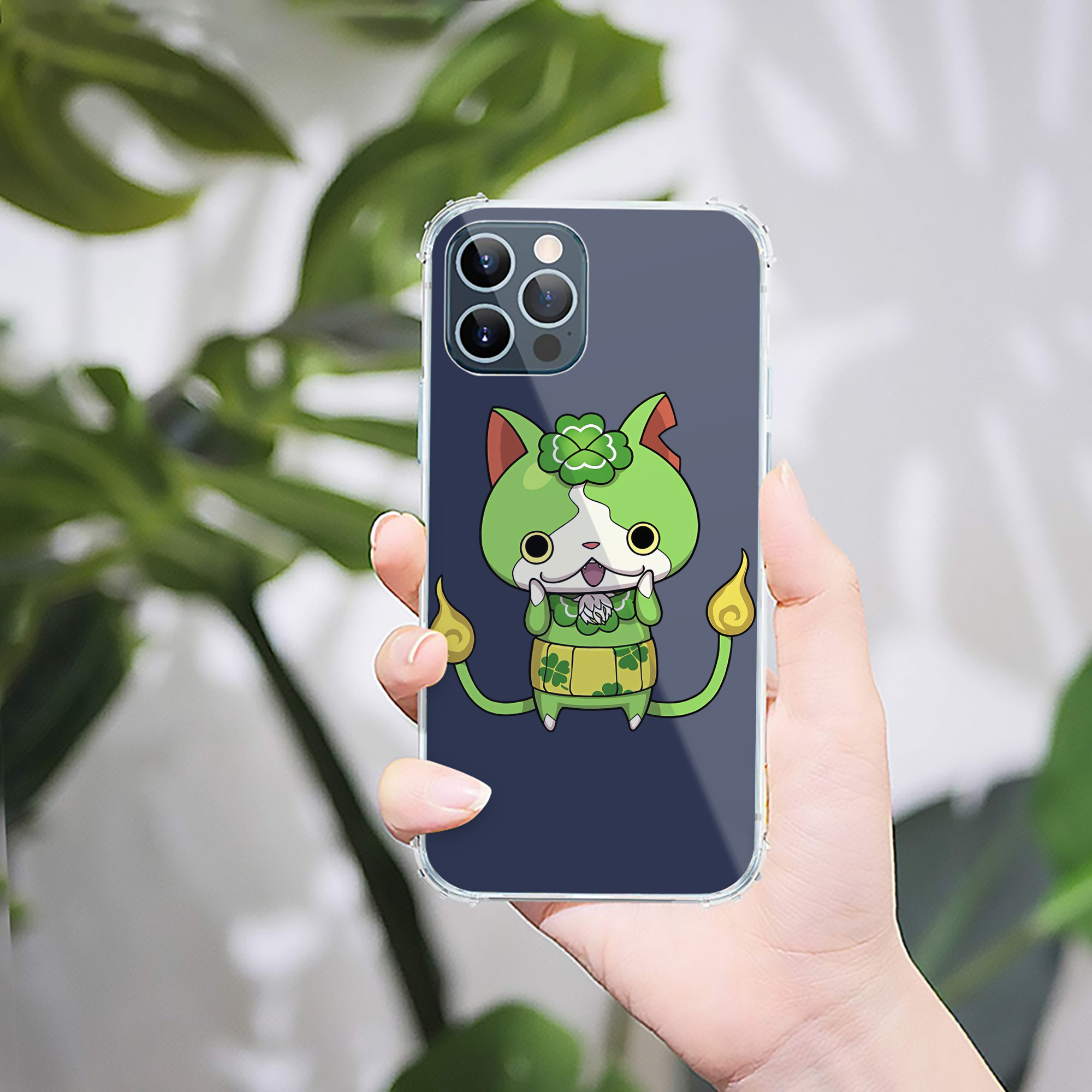 （画像用） 妖怪ウォッチ Yo-kai Watch 【iPhone 12シリーズ対応】透明スマホケース（クリアソフトケース）